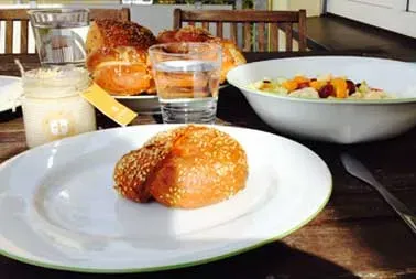 Gesundes Frühstück mit Honig