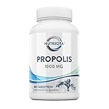 Propolis 1000mg | 180 hochdosierte Propolis Tabletten | Natürliche Unterstützung des Immunsystems, Linderung von Halsschmerzen und starkes Antioxidans