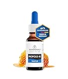Bienenherz® Propolis Tinktur 40% – 20ml – hochkonzentrierte, schadstoffgeprüfte Tropfen – für Haut, Mundraum & mehr – von Imker & Apotheker Dr. Wöll – Made in Germany – mit Pipette