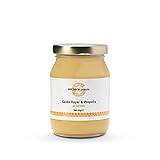 GOLDECO Gelee Royal & Propolis in Honig, 210 g – roher, unverarbeiteter Bienenhonig aus natürlichen und kontrollierten Zutaten, fairer Handel