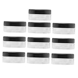 Beaupretty 10stücke Kosmetik-puderbox Für Lose Puder Tragbare Make-up-behälter Für Zuhause Für Honig Und Perlenpuder Leicht Und Handlich Für Reisen
