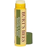 Burt's Bees 100 % natürlicher, feuchtigkeitsspendender Lippenbalsam, Matcha und Honig mit Bienenwachs und grünem Teeextrakt, 4.25g