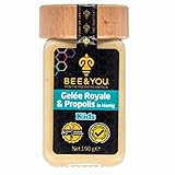 Bee&You Gelee Royale & Propolis in Honig für Kinder, 100% natürlich, ohne Zusatzstoffe, Roher Honig, fairer Handel, natürliche & kontrollierte Zutaten, 33 Auszeichnungen, 12 Zertifikate