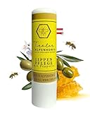 Lippenpflege Propolis, 100% natürlicher Lippenbalsam mit Bienenwachs und Olivenöl, Lippenstift von Tiroler Alpenhonig hergestellt in den Tiroler Bergen - 4,8g