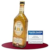 Höllberg® Original Honig-Schnäpsle 32% vol. (0,7L) – Leckerer Honiglikör mit Vanillenote | Honig Schnaps | Perfekte Geburtstags Geschenk | Spezialität