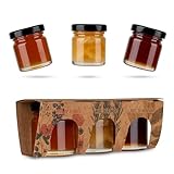GLOSA MARINA - 3x50g Honig Geschenkset, Blumenhonig, Berghonig, Rosmarinhonig