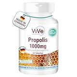 Propolis 1000mg - 60 Tabletten - Hochdosiert | Qualität aus Deutschland von ViVe Supplements
