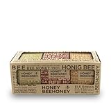 Honig Luxus Set zertifiziert und geprüft im Glas 3 Sorten Gourmet Honig aus Griechenland 3x50g