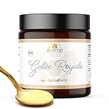 bedrop Bio Gelée Royal frisch & pur 100g in Bio Qualität I 10-HDA Gehalt 1,7% - 100% natürliche Bienenmilch - Frisches Gelee Royale vom Imker