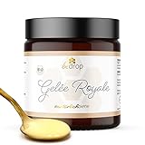 bedrop Bio Gelée Royal frisch & pur 100g in Bio Qualität I 10-HDA Gehalt 1,7% - 100% natürliche Bienenmilch - Frisches Gelee Royale vom Imker