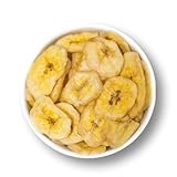 1001 Frucht Bananenchips ohne Zuckerzusatz 1 kg getrocknete Bananen mit Honig veredelt I geschmackvolle Bananen Chips I trockene Bananen als Trockenobst