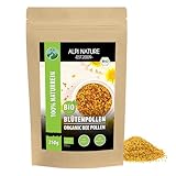 BIO Blütenpollen (250g), Bienenpollen naturrein, getrocknet, ohne Zusatzstoffe aus Multicolorpollen