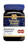 Manuka Health - Manuka Honig MGO 350+ 375g - 100% Pur aus Neuseeland mit zertifiziertem Methylglyoxal Gehalt