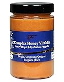 450 g Honig enthält Blütenpollen, Bienenwachs, Propolis, und Gelee Royal