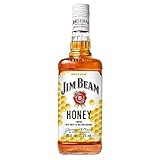 Jim Beam Honey | Bourbon Whiskey mit Honig-Likör | intensiver und süßer Geschmack | 32.5% Vol. | 700ml (Die Verpackung kann variieren)