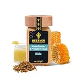 Bee&You Gelee Royale & Propolis in Honig für Kinder, 100% natürlich, ohne Zusatzstoffe, Roher Honig, fairer Handel, natürliche & kontrollierte Zutaten, 33 Auszeichnungen, 12 Zertifikate