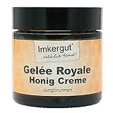 Imkergut Gelée Royale Creme, 100% Natur, Anti-Aging, Honig Gesichtscreme, 50ml Tiegel