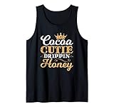 Kakao Cutie Drippin Honig Schwarz Stolze Frau Tank Top