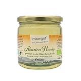Deutscher Bio Akazien Honig, Bioland Qualität aus der Traditionsimkerei im Schwarzwald, 500g Glas, Imkergut