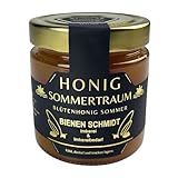 Original Deutscher Honig Sommerblütenhonig 500g im Glas aus Oberfranken (Nord-Bayern) Honig rein und natürlich