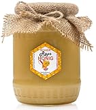 Natural Food - ROHER HONIG direkt vom Imker - RAPSHONIG - Natürlich - Sehr Gesund, ohne Zusätze - Ungefiltert - Nicht Geschleudert oder Erhitzt - 1,1 kg - Raps-Honig