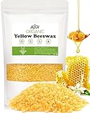 Gelbe Bienenwachs Pastillen 906G, Kerzenwachs für die Kerzenherstellung, Bienenwachs für Kosmetische Produkte, Bienenwachs Bio für Kosmetik für Körper, Hautpflege DIY, Lippenbalsam