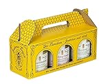 3x 250g Honig Probierset | Geschenkset – naturbelassen, Honig zum Kennenlernen in praktischer Geschenkbox aus Karton, enthält klassische Sorten (von Imkerei Nordheide)