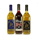 3 Fl. Probierpaket Honigwein á 0,75l Nr. 1: Wikingerblut, Met classic, Met fruchtig-lieblich