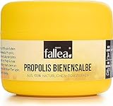 fallea Propolis Salbe hochdosiert bei Akne, Neurodermitis | Creme gegen Juckreiz - Wund und Heilsalbe Ekzem Creme aus 100% natürlichen Rohstoffen | Bienensalbe Propolis Balsam 30 ml