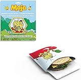 Nuts Biene Maja Bienenwachs Snack- und Sandwichbeutel 18x18 cm | Bienenwachstuch | Wachstuch | Kinder | Nachhaltig | Lebensmittel Aufbewahren