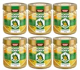 Echter Deutscher Honig - 6er Pack - 6x500g Sommerblütenhonig/Sommertracht - ungefiltert, fein gesiebt - Qualität aus Hessen